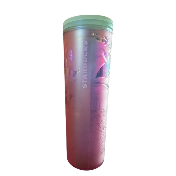 Starbucks 2022 Spring Anniversary Iridescent Mermaid Tumbler - Picture 2 of 6